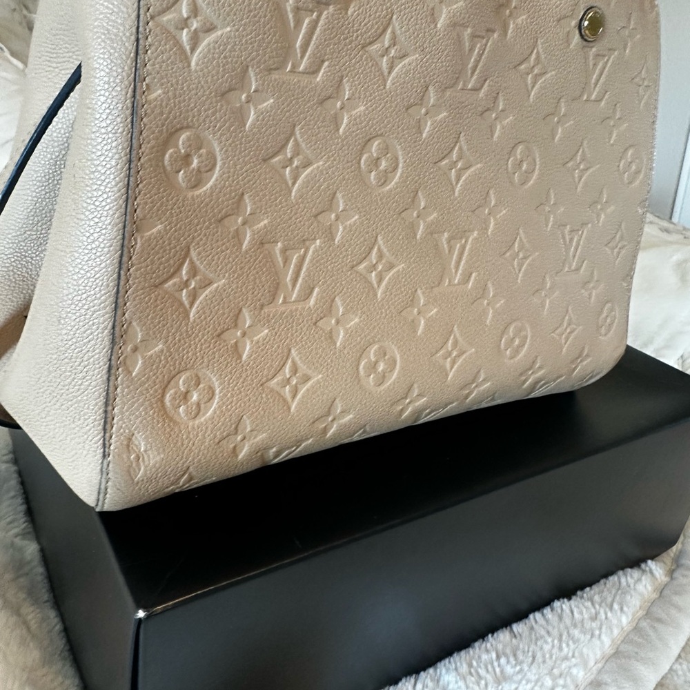 Louis Vuitton Handbag Monogram Empreinte Leather MM